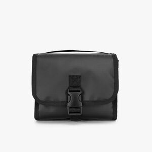 CALPAK Terra Hanging Toiletry Bag in Matte Obsidian